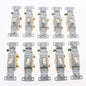 Hubbell RS115LA Almond 10 Residential Left Single Pole Toggle Light 10-Pack