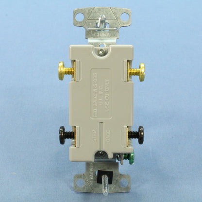 Hubbell RS415LA Lt Almond 4-Way Framed Toggle Wall Light Switch Residential 15A