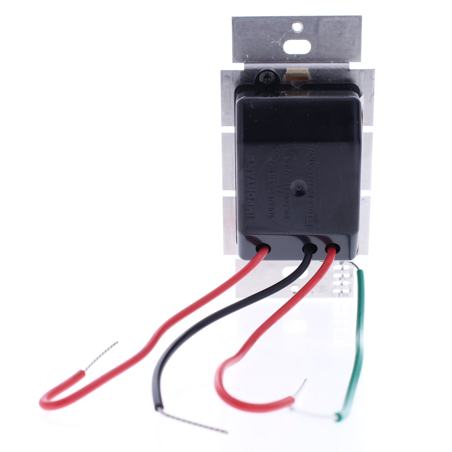 Hubbell RS603PI Ivory Slide Light Dimmer Switch 3-Way Incandescent Only 600W