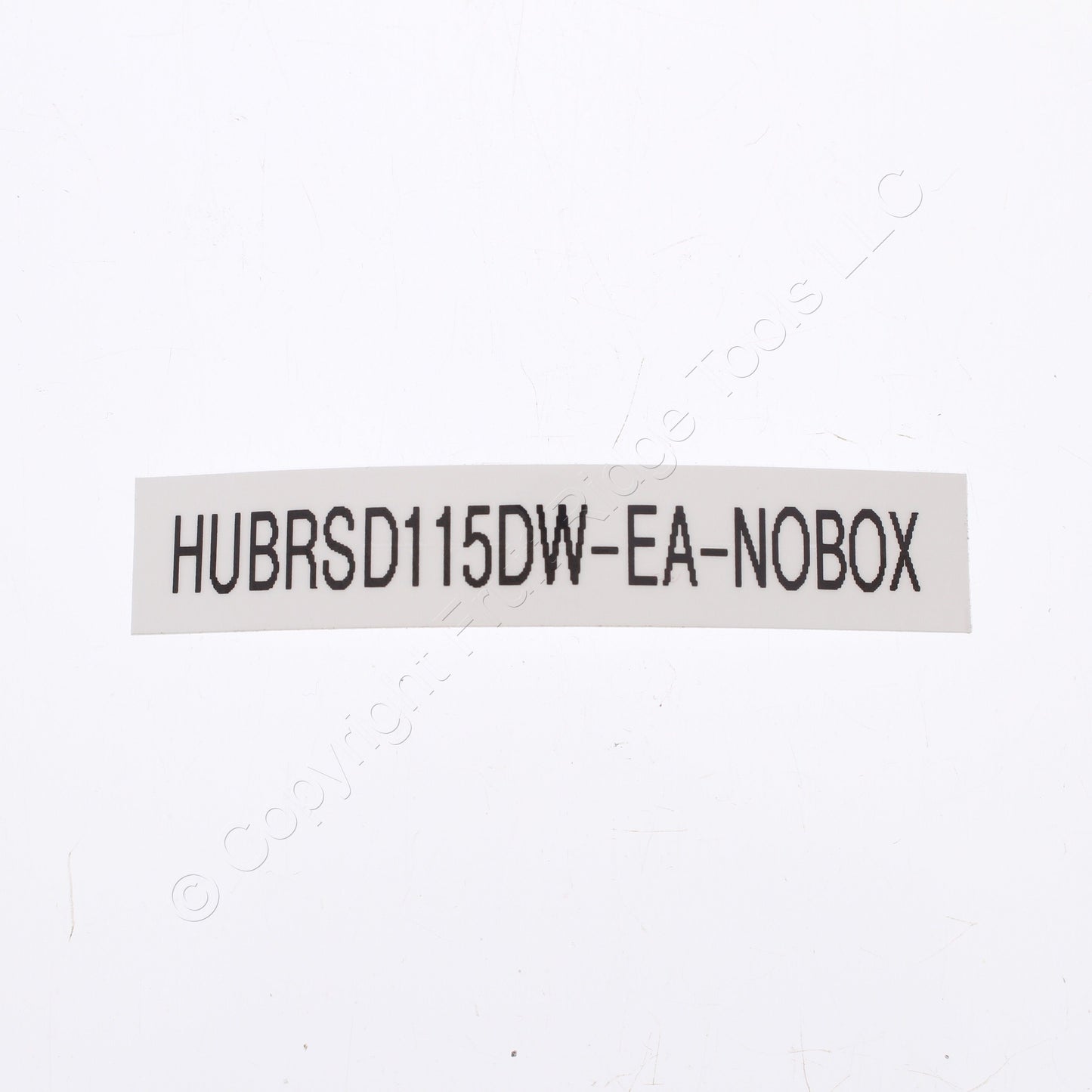 Hubbell RSD115DW White Disposal Switch Decorator Rocker Bulk 15A Single Pole