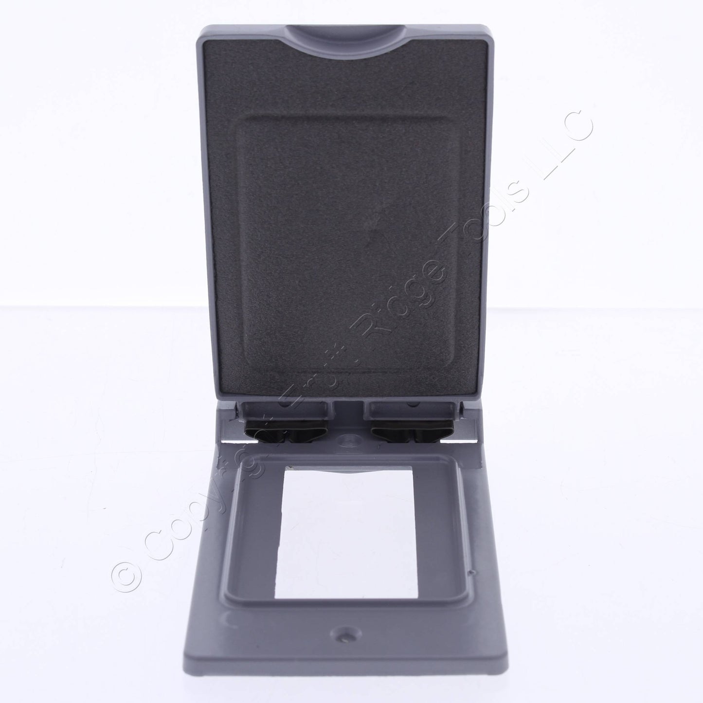 Hubbell Gray While-In-Use Weatherproof Vertical Decorator Outlet Cover RW51040