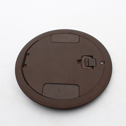 Hubbell 10" Cover for Concrete Fire Rated Poke Thru Tamper Resist Antique Bronze