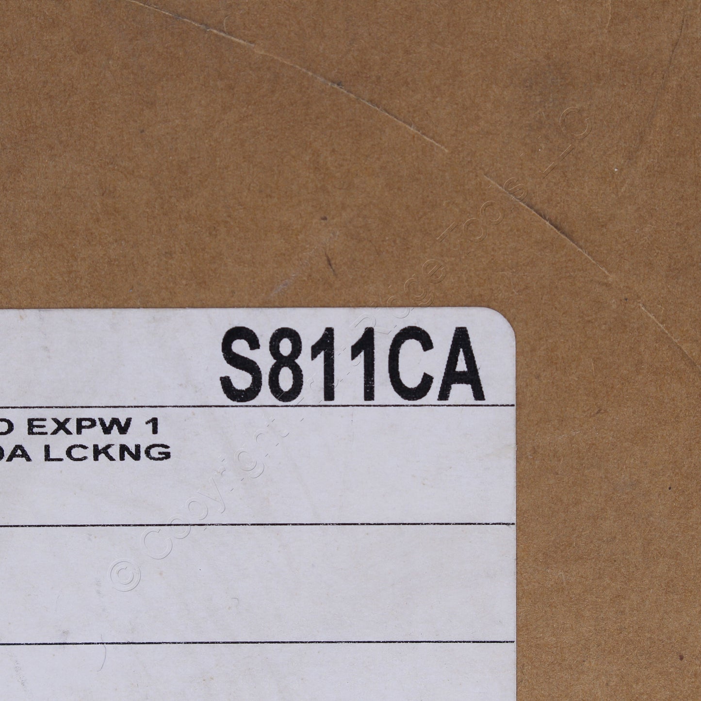 Hubbell S811C Square Box Cover 4" for 20A/30A Locking Receptacle 1.71" Outlet