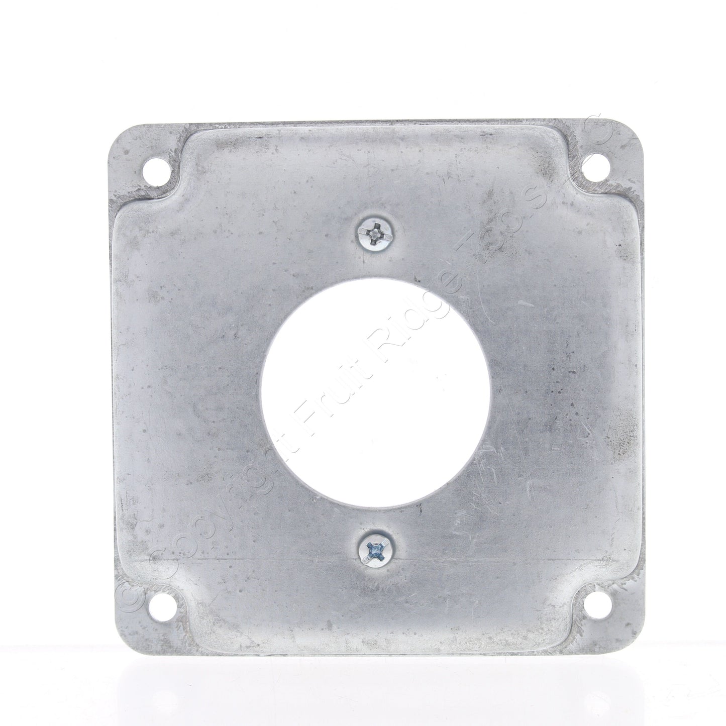 Hubbell S811C Square Box Cover 4" for 20A/30A Locking Receptacle 1.71" Outlet