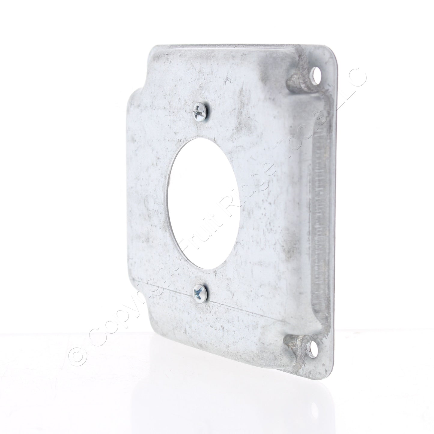 Hubbell S811C Square Box Cover 4" for 20A/30A Locking Receptacle 1.71" Outlet