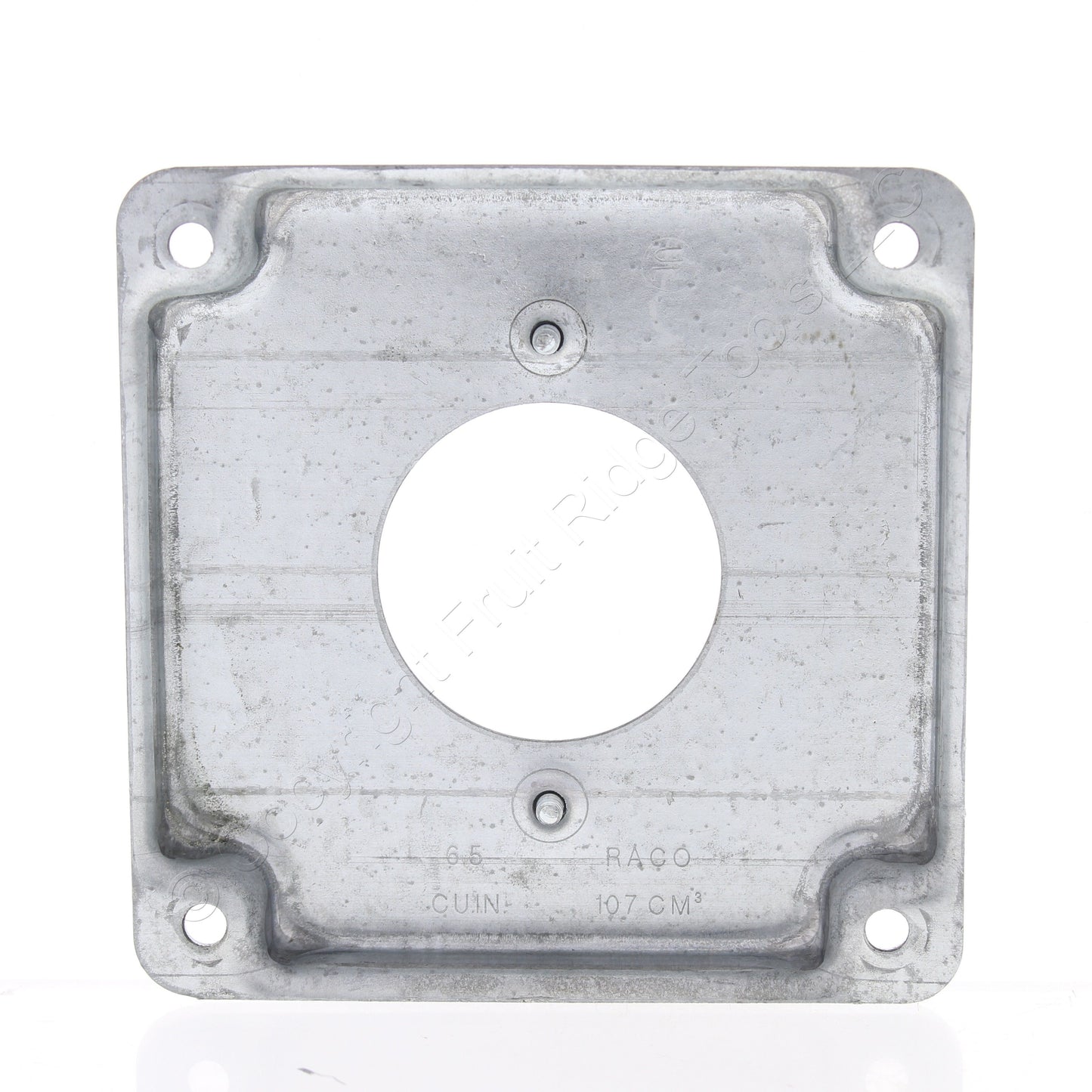 Hubbell S811C Square Box Cover 4" for 20A/30A Locking Receptacle 1.71" Outlet