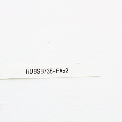 Hubbell SB738 Brass 2-Gang Phone .375" Satin Brass Wallplate Strap Mount 2pcs