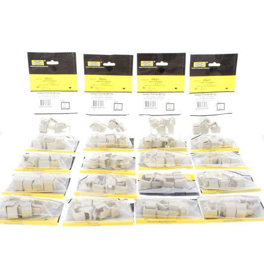 Hubbell SFBLA10 Light Almond Snap-In Fit Blank Filler Plate HPW Inserts 200-Pack