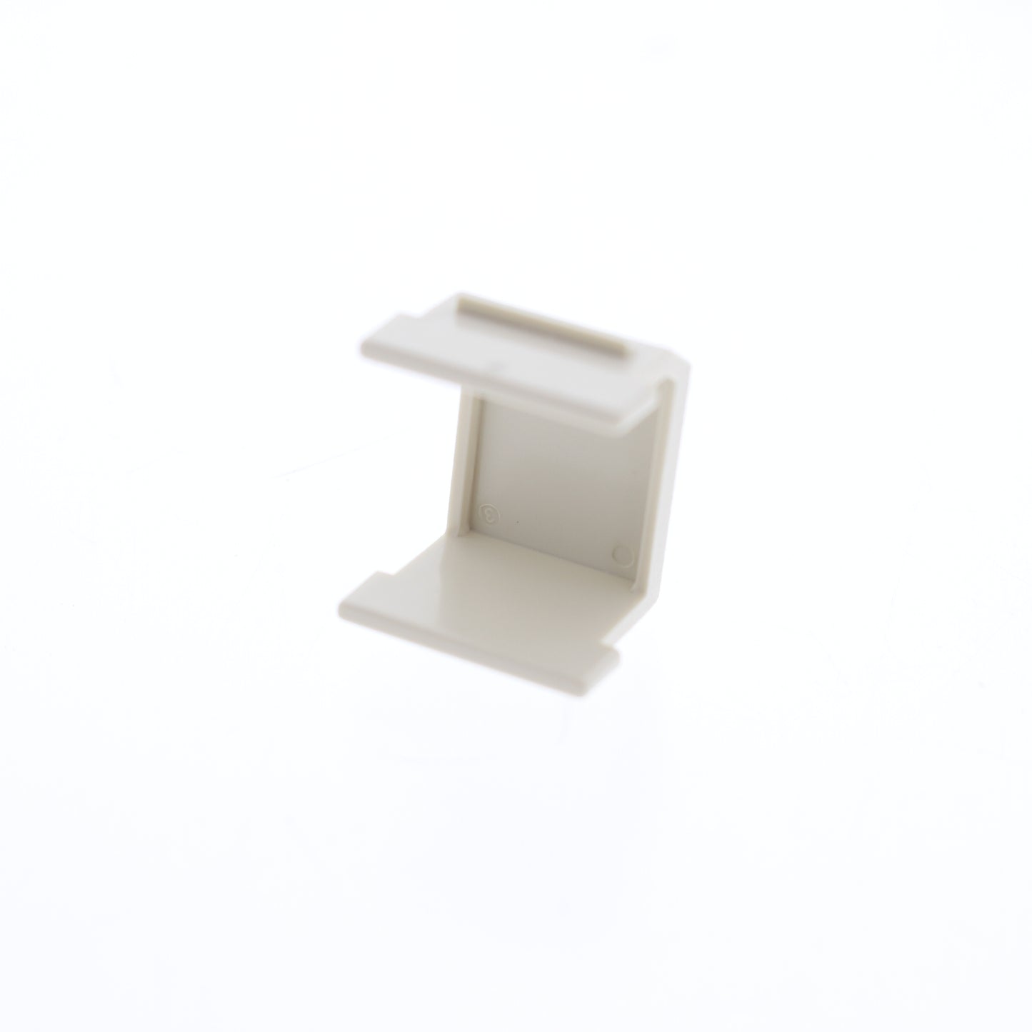 Hubbell SFBLA10 Light Almond Snap-In Fit Blank Filler Plate Inserts 10-Pack