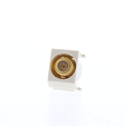 Hubbell Lt Almond Snap-Fit Keystone F-Type Coaxial Cable Video Jack SFGRFLA