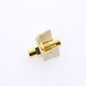 Hubbell Ivory Snap-Fit Keystone Video Cable Jack Black Center RCA/RCA SFRCBKFFEI