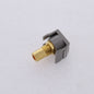 Hubbell Gray Snap-Fit Keystone Video Cable Jack Orange Center RCA/RCA SFRCORRGY