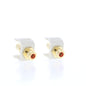Hubbell Lt Almond SnapFit Keystone Video Cable Jack Red Center RCA/RCA SFRCRFFLA