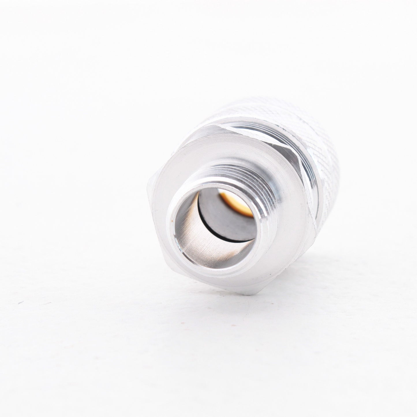 Hubbell Kellems SHC1027 1/2" x .63"-.75" Straight Male Cord Connector Aluminum