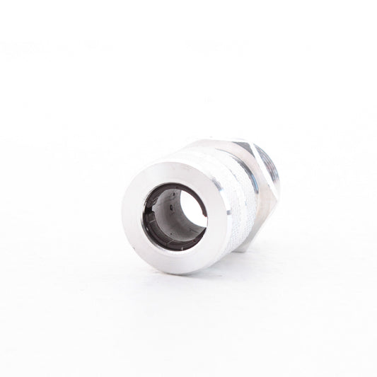 Hubbell Kellems SHC1034 Straight Male Cord Connector 1/2in. Aluminum .50?.63 in.