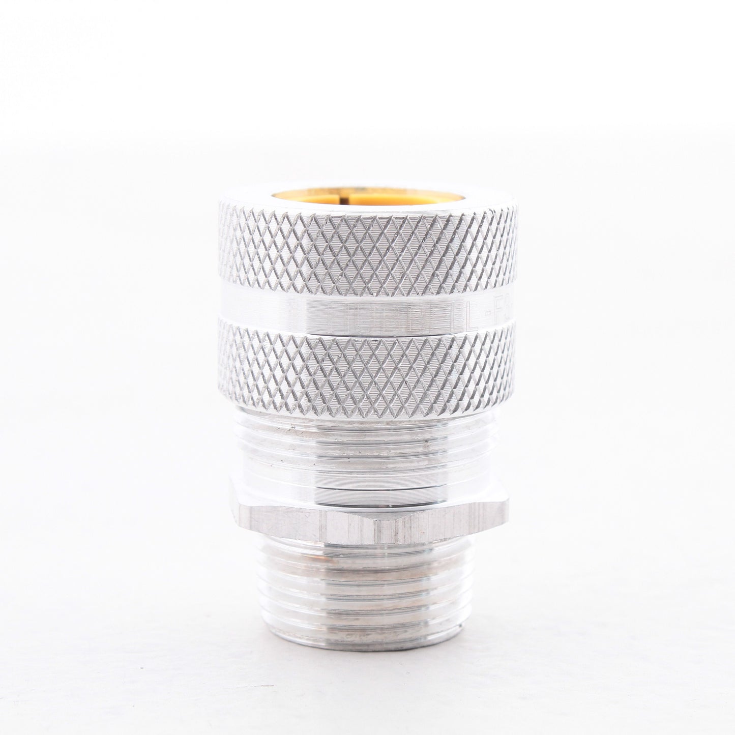 Hubbell Kellems SHC1037 Straight Male Cord Connector 3/4in. Aluminum .63?.75 in.