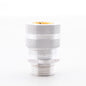 Hubbell Kellems SHC1037 Straight Male Cord Connector 3/4in. Aluminum .63?.75 in.