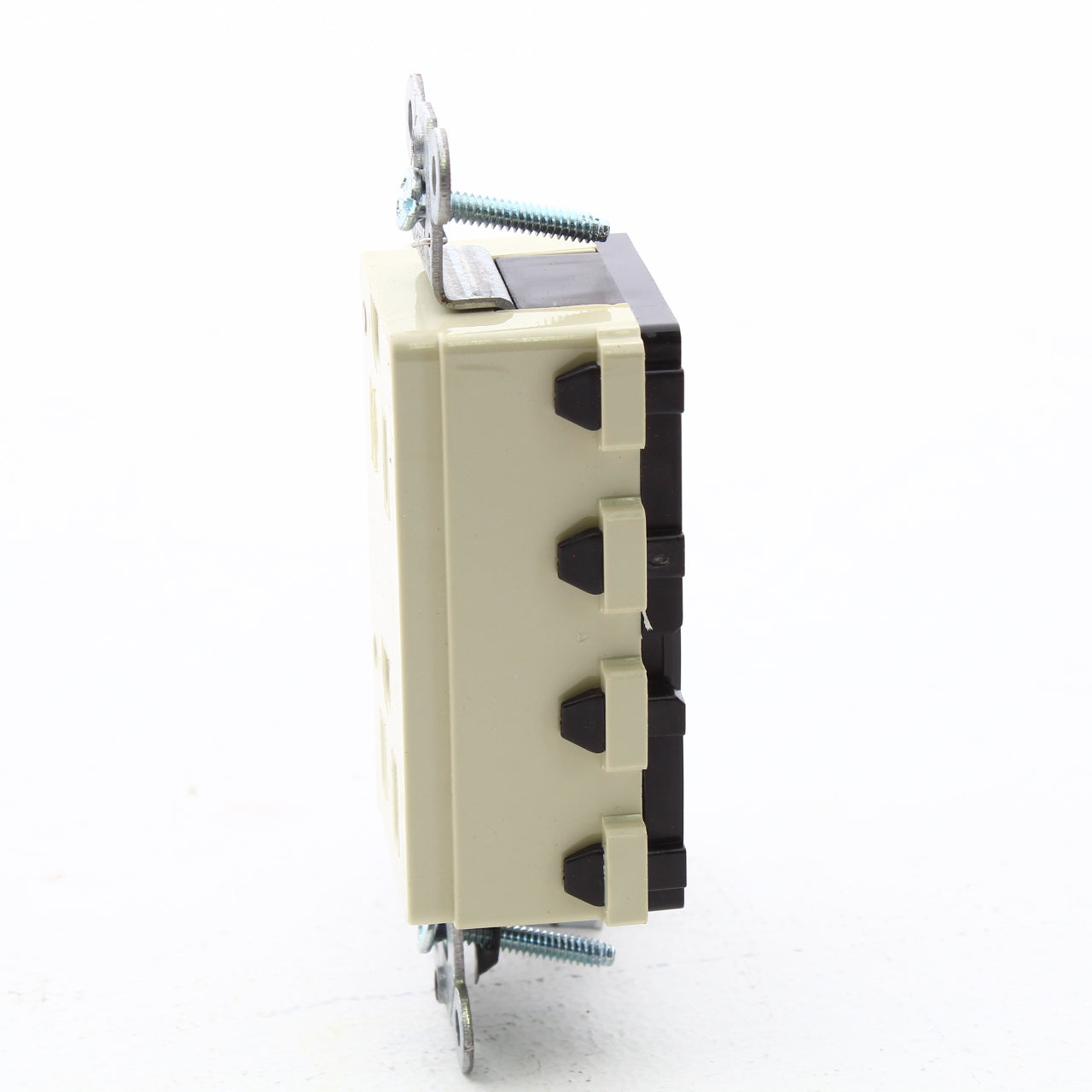 Hubbell SNAP2152IL Ivory SnapConnect Duplex Outlet Receptacle LED Indicators 15A
