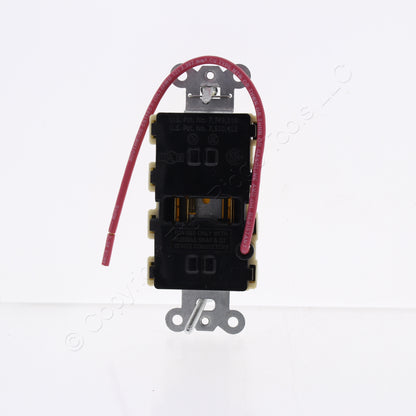 Hubbell SNAP2182ISC Ivory SnapConnect Hospital Grd Receptacle Split Circuit 20A