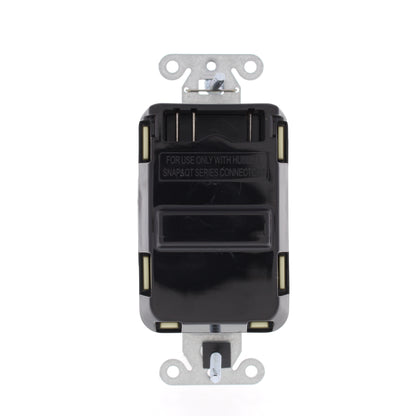 Hubbell SNAP5262IS Ivory SnapConnect SURGE Outlet Tamper Resist Receptacle 15A