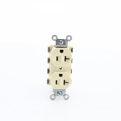 10 Hubbell SNAP5362ALA Almond SnapConnect Outlet Receptacles Spec Grade 20A