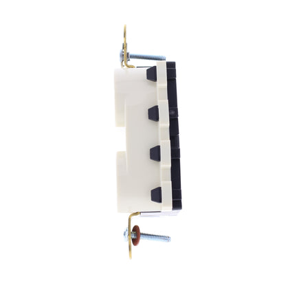 Hubbell Almond SnapConnect Hospital Grade Receptacle Outlet 15A SNAP8200ALA