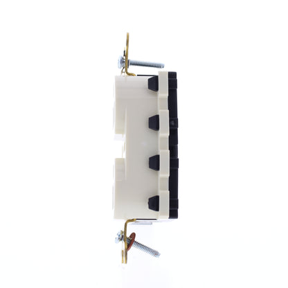 10 Hubbell Almond SnapConnect Hospital Grade Receptacles Outlet 20A SNAP8300ALA