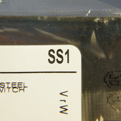 Hubbell Non-Mag Stainless Steel 1G Toggle Switch Cover Wallplate Switchplate SS1