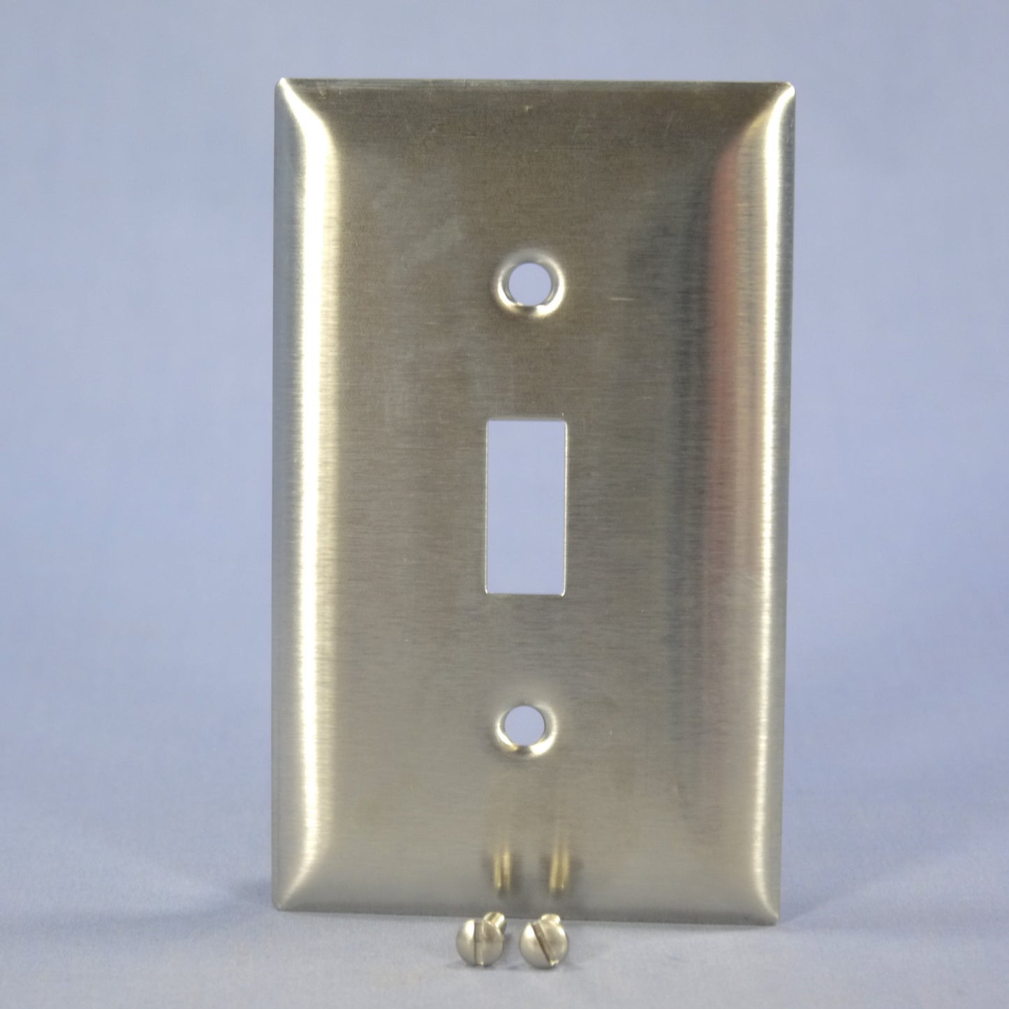 Hubbell Non-Mag Stainless Steel 1G Toggle Switch Cover Wallplate Switchplate SS1