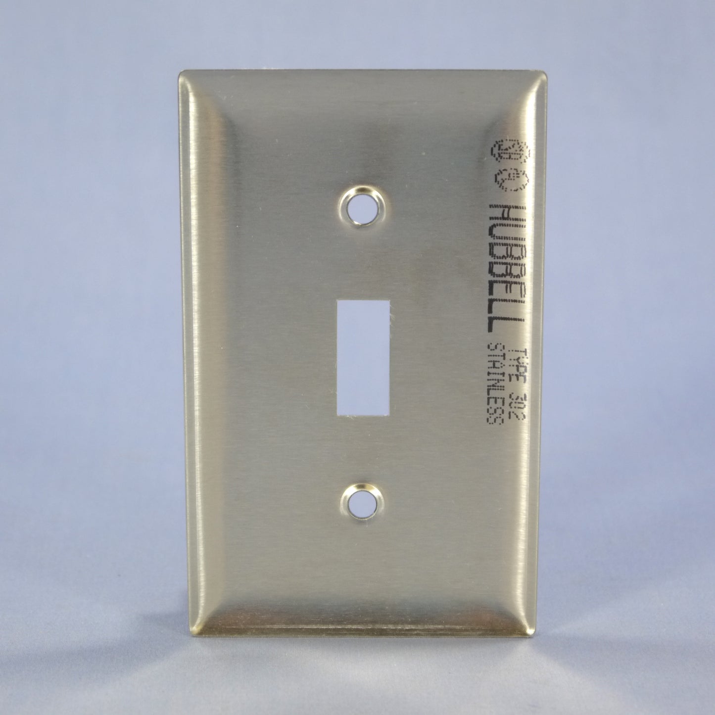 Hubbell Non-Mag Stainless Steel 1G Toggle Switch Cover Wallplate Switchplate SS1