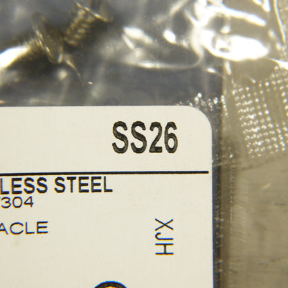 Hubbell SS26 Non-Magnetic Stainless Steel Decorator GFCI Wallplate Cover