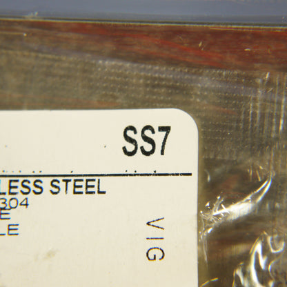 Hubbell SS7 Bryant Stainless Steel 1.406" Receptacle Wallplate Outlet Cover