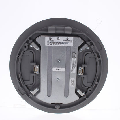 Hubbell 10" Cover for Concrete Fire Rated Poke Through Tamper Resistant Gray