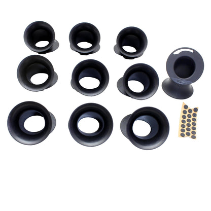 5 Sets Hubbell 6" Spools for Fiber Optic Vertical Cable Management VCF610
