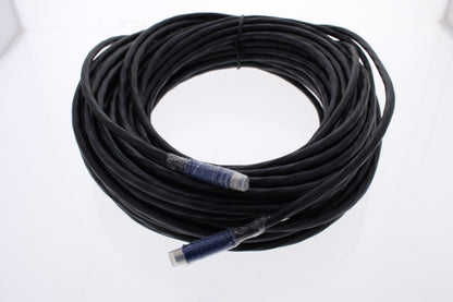 Hubbell VGA6P90BK 90ft 8-Pin Mini DIN M/M VGA Cable PlugnPlay XEnd Plenum Patch