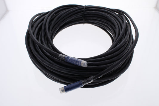 Hubbell VGA6P90BK 90ft 8-Pin Mini DIN M/M VGA Cable PlugnPlay XEnd Plenum Patch