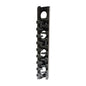 Hubbell Black Vertical Rack Cable Organizer 38.5"x6" Z-Channel w/16 Spools VS46