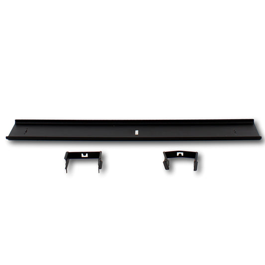 Hubbell Black Cover for Vertical Rack Z-Channel Cable Organizer 45.38"x6" VSC6L