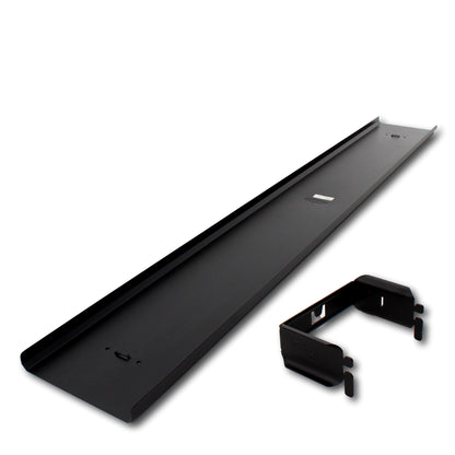 Hubbell Black Cover for Vertical Rack Z-Channel Cable Organizer 45.38"x6" VSC6L