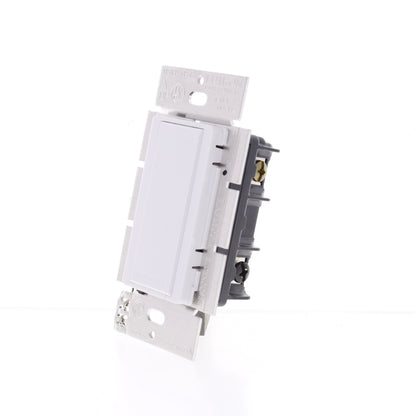 Hubbell WLAS120W White Decorator Light Switch RF Receiver Single Pole 8.3A 120V