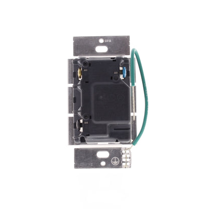 Hubbell WLAS120W White Decorator Light Switch RF Receiver Single Pole 8.3A 120V