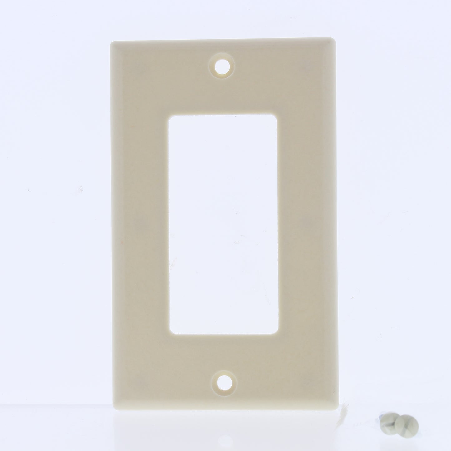 Hubbell WP26I10Z Ivory 1-Gang Decorator GFI Plastic Standard Wallplates 10pcs