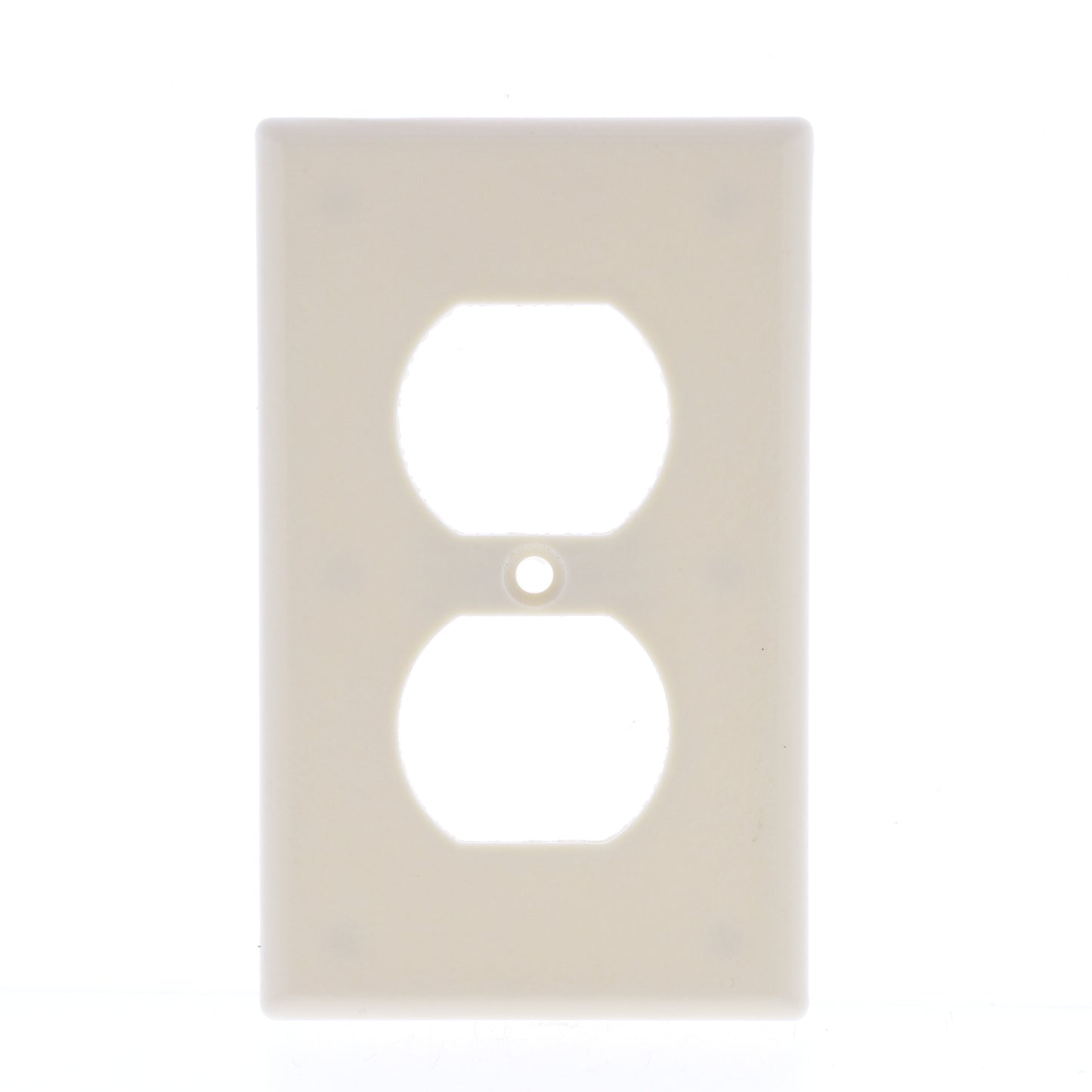 Hubbell WP8I10Z Ivory 1-Gang Duplex Outlet Unbreakable Standard Wallplates 10pcs