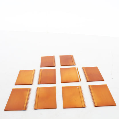 Hubbell Label Holder 10-Pack for Fiber Optic Cable Cabinet 3"x4.38" XPHFO610