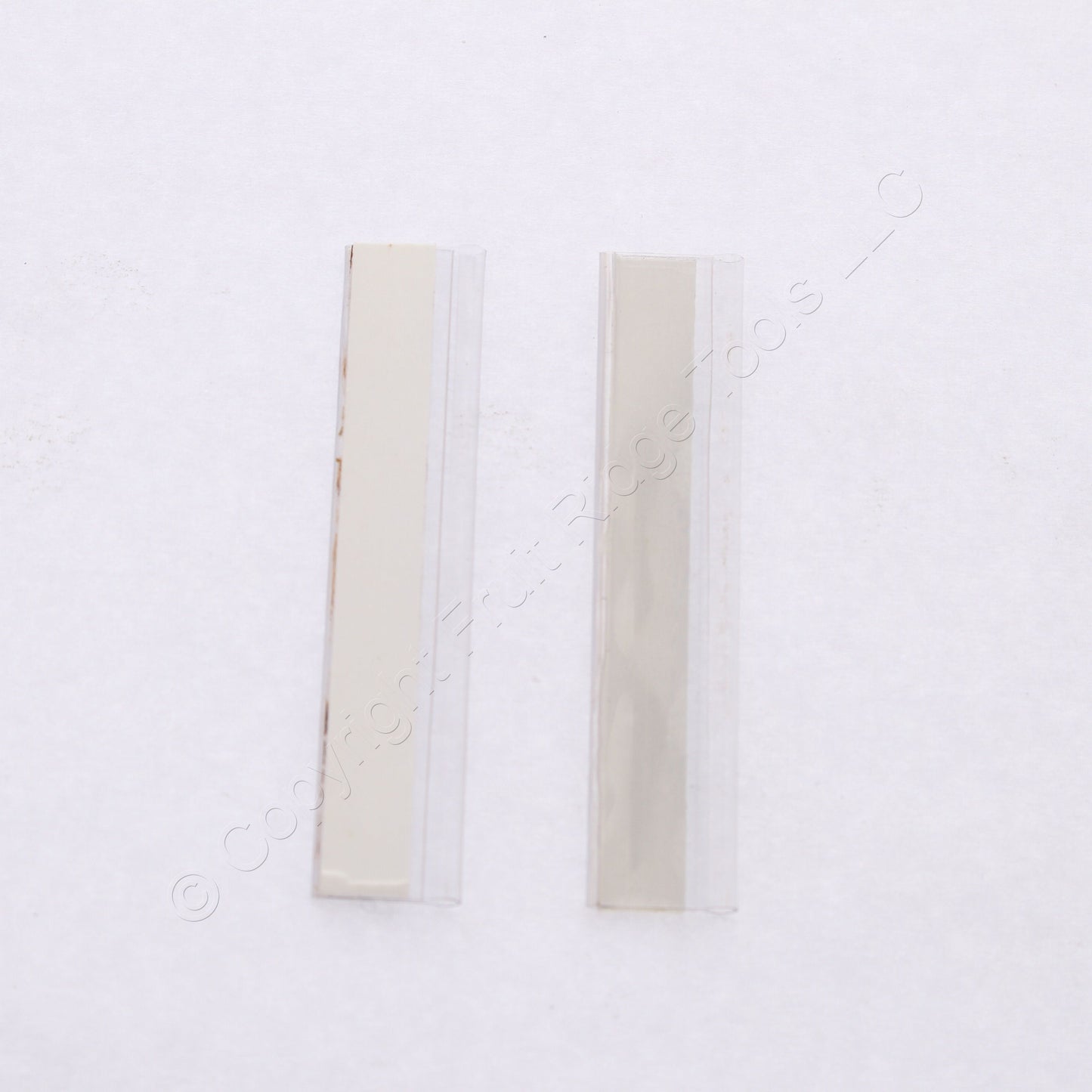 Hubbell XPLFP100A Clear Adhesive Back Label Holder for I-Station Faceplate 100pc