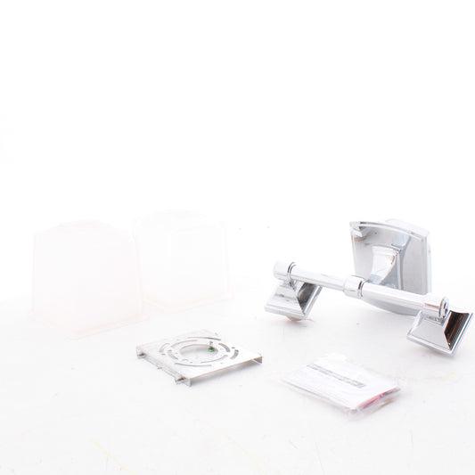 Hudson Valley 2242-PC Polished Chrome 8" Vanity Bath 2-Light Fixture Frosted