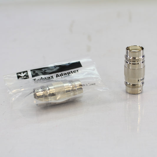 Ideal Industries 85-862 Twinax Adapter Jack-to-Jack 100 OHM 2pcs