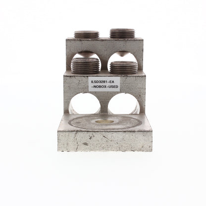 Ilsco D3281 Used Take-Out 4x 3/0 - 750 MCM High Amp Mechanical Lug
