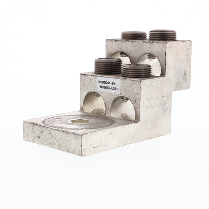 Ilsco D3281 Used Take-Out 4x 3/0 - 750 MCM High Amp Mechanical Lug