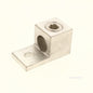 Ilsco TA-350 Mechanical Lug, 1-Hole, Aluminum, (1) 6 AWG - 350 MCM CU/AL, 3/8"